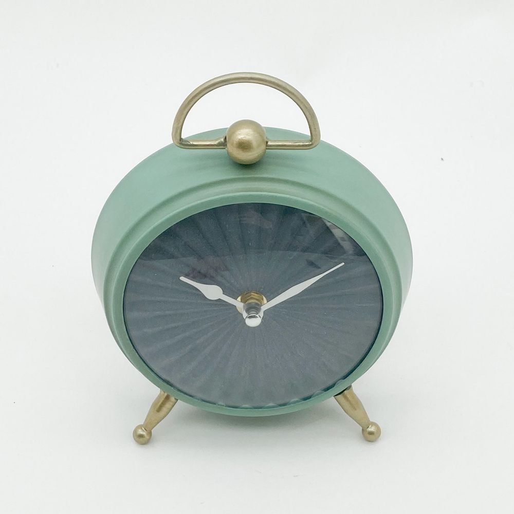 Home Symphony 19cm Table Clock with Elegant Design for Stylish Decor - Clock from MSL