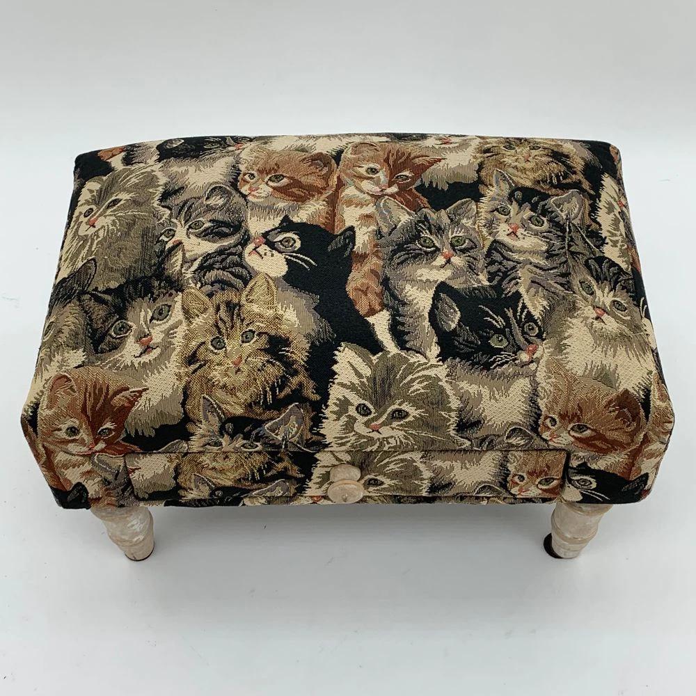 Cat Footstool With Drawer by MSL