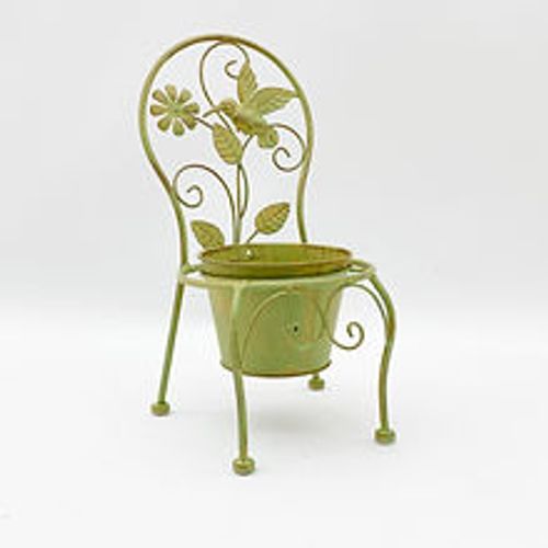 44CM LEAF GREEN SINGLE PLANTER - Home Symphony