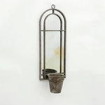 MSL 64CM WALL MIRROR WITH SINGLE PLANTER - Planters