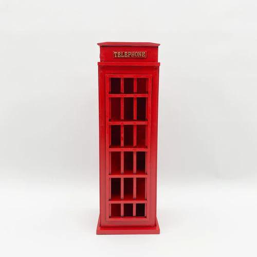 MSL 77CM TELEPHONE BOX WINE RACK - Wine Rack