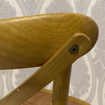 Natural French Cross Back Chair by MSL