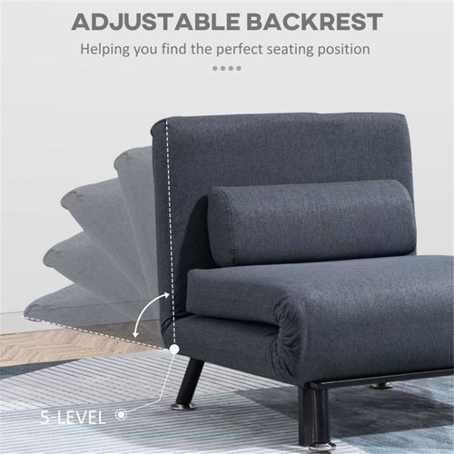 Sofa Chair /Single sofa bed 75W x 70D x 75Hcm - Sofa Bed from N/A