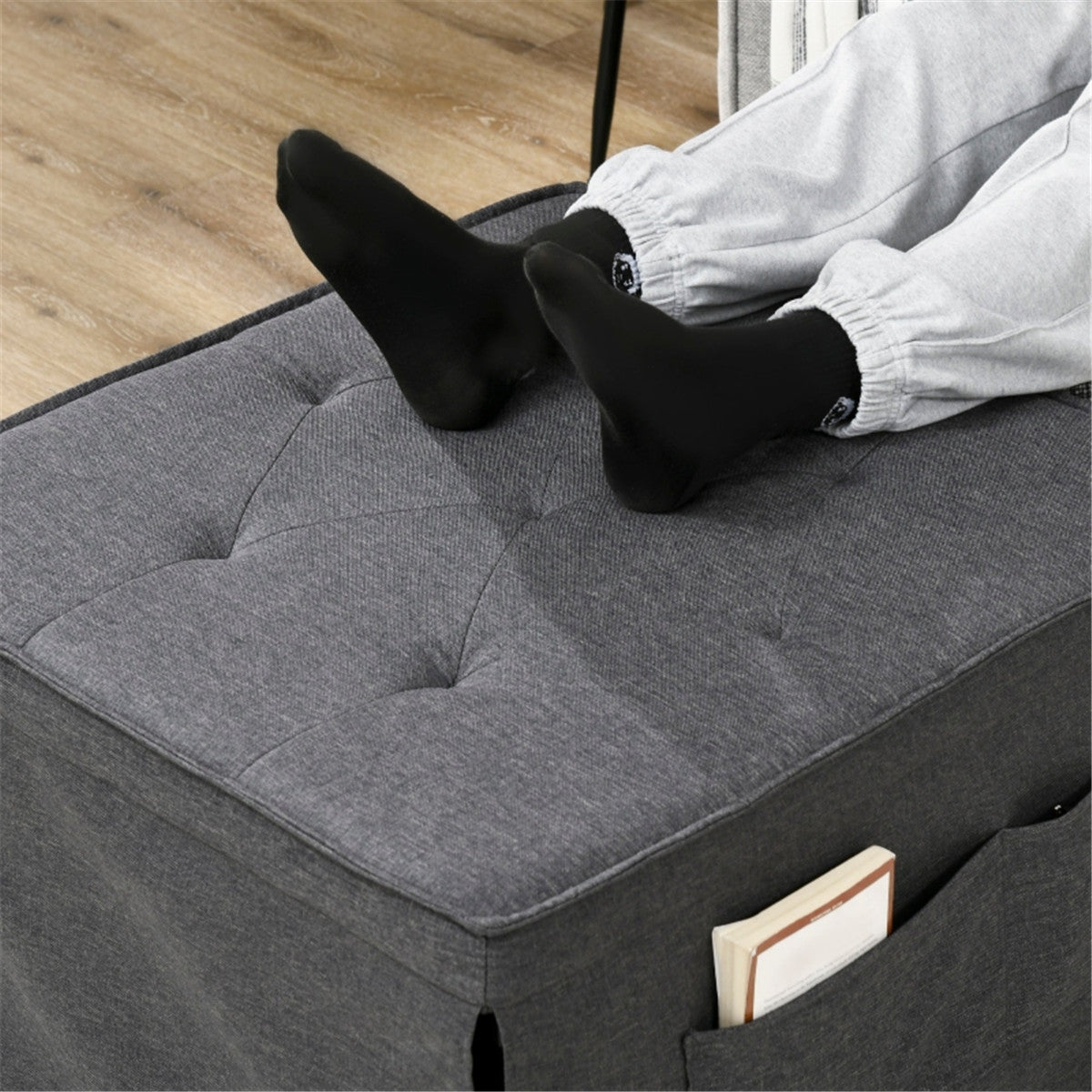 Sofa Chair /Single sofa bed Grey - Sofa Bed from N/A