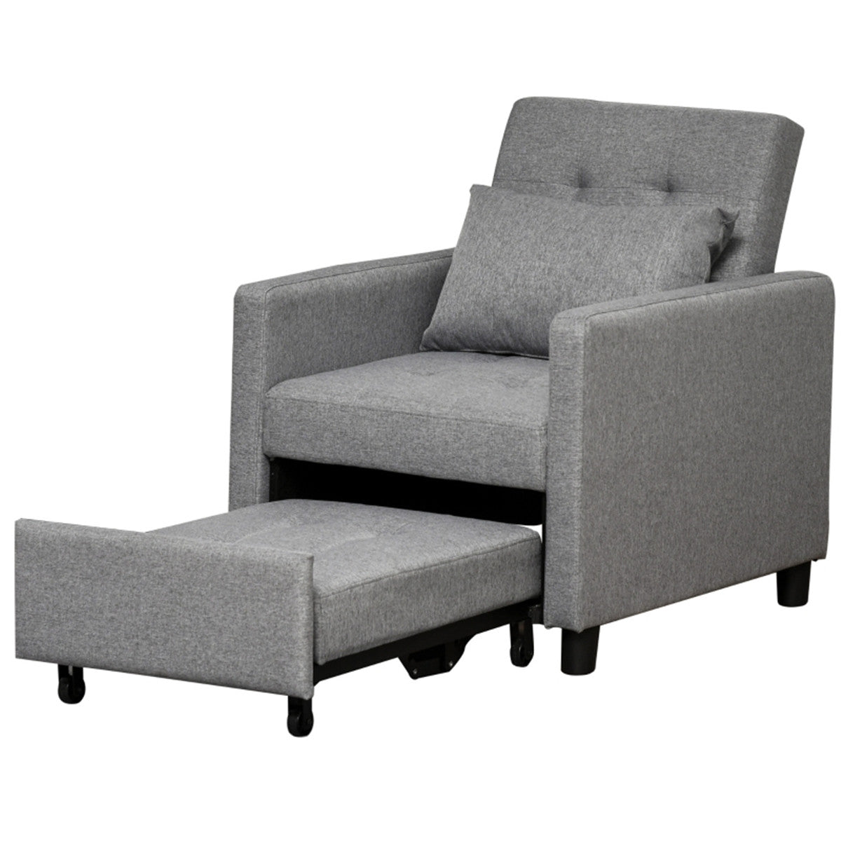 Sofa Chair /Single sofa bed Grey - Sofa Bed from N/A
