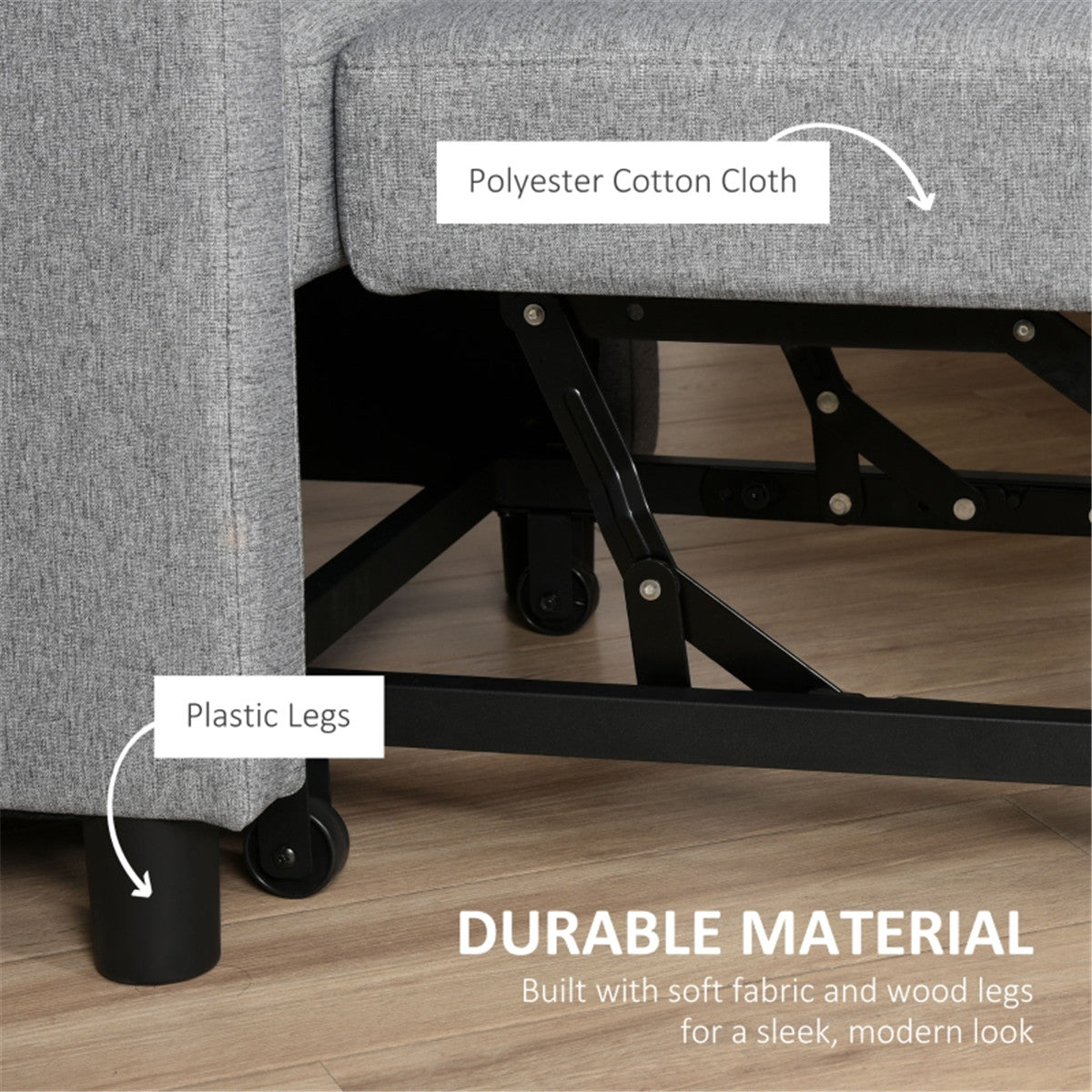 Sofa Chair /Single sofa bed Grey - Sofa Bed from N/A