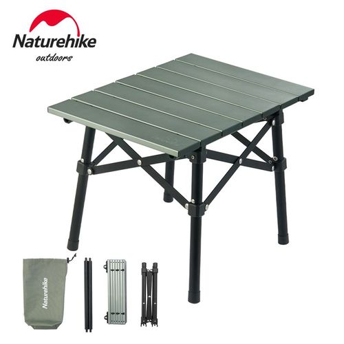 Naturehike Aluminum Alloy Folding Table Outdoor Camping Portable Barbecue Table Camping Picnic Table - Picnic Tables from Naturehike