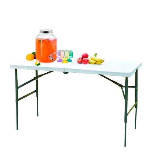 Neo Folding Picnic Table Portable 4FT Extendable Height - Picnic Tables from Neo