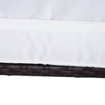 3 PCS Rocking Chair Bistro Set-Brown/Cream White - Bistro Sets from Outsunny