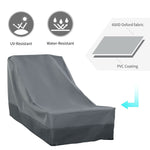 200x86cm Outdoor & Garden Furniture Table Chair Sofa Set Cover Water Resistant - Cover from Outsunny