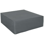205x192cm Garden Furniture Cover Water UV Resistant Oxford Fabric Grey - Cover from Outsunny