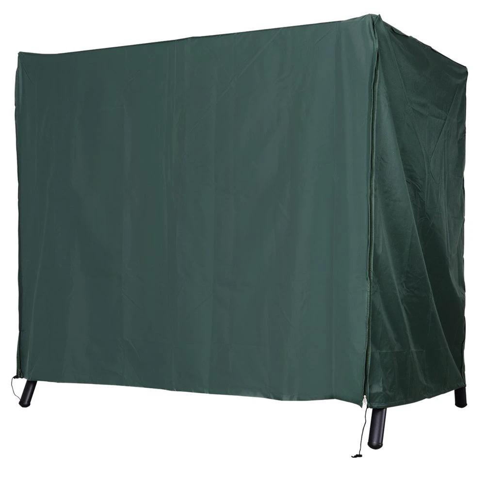Outsunny 600D Oxford Polyester Waterproof Swing Chair Cover Green - Uncategorized Cover
