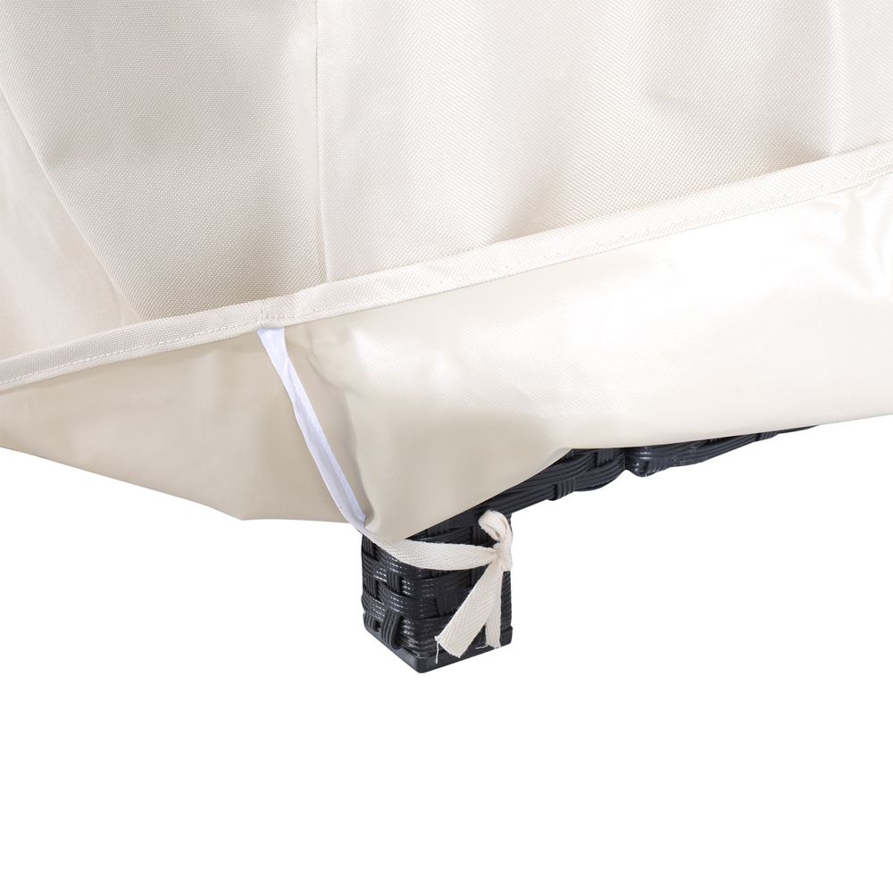 Outdoor Furniture Cover 2 Seater Waterproof Protection Wind Rain Dust - Cover from Outsunny