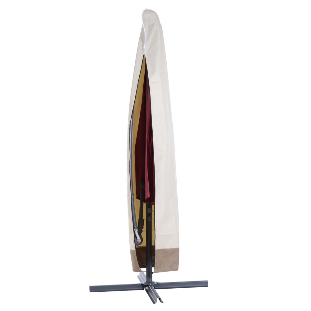 Outdoor Parasol Cover Umbrella Garden Furniture Protection Wind Rain - Cover from Outsunny