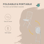 3 Piece Garden Bistro Set w/ Mosaic Top for Patio, Balcony, Poolside - Garden Set from Outsunny