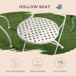 3 Piece Garden Bistro Set w/ Mosaic Top for Patio, Balcony, Poolside - Garden Set from Outsunny