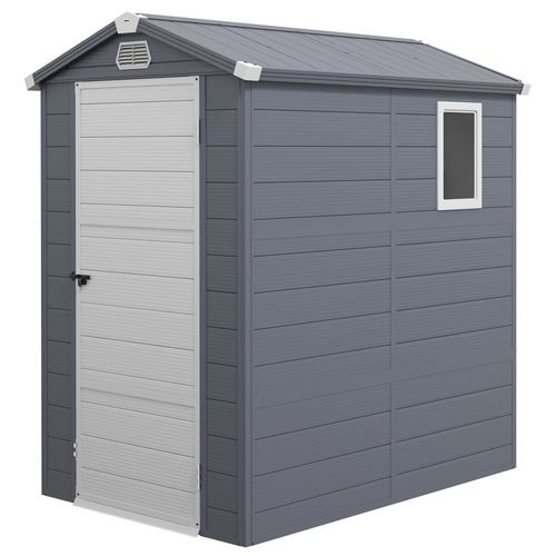 Outsunny Garden Shed Storage with Foundation Kit and Vents - Garden Shed from Outsunny
