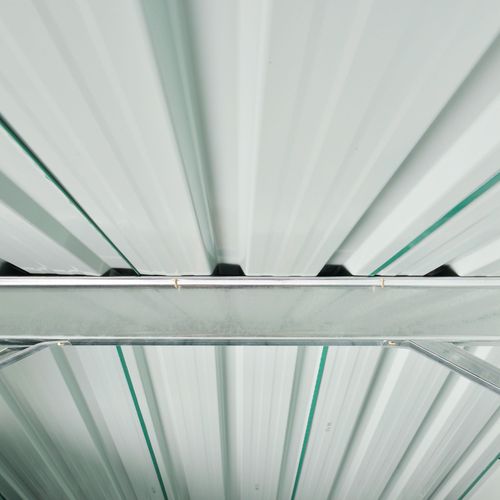 Outsunny 6.5x3.5ft Metal Garden Shed for Garden and Outdoor Storage, Green - Garden Shed from Outsunny