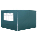 Outsunny 3m Gazebo Exchangeable Side Panel Panels W/ Window - Gazebos
