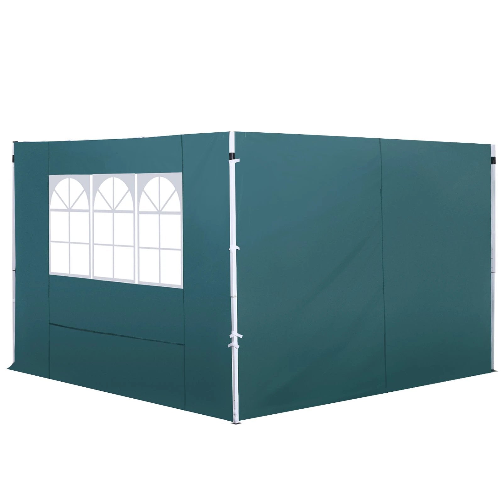 Outsunny 3m Gazebo Exchangeable Side Panel Panels W/ Window - Gazebos