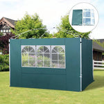 Outsunny 3m Gazebo Exchangeable Side Panel Panels W/ Window - Gazebos