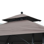 2.5x1.5m BBQ Tent Canopy Patio Outdoor Awning Gazebo Party Sun Shelter - Gazebos from Outsunny