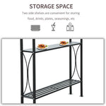 2.5x1.5m BBQ Tent Canopy Patio Outdoor Awning Gazebo Party Sun Shelter - Gazebos from Outsunny