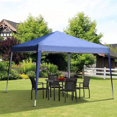 3x3m Garden Pop Up Gazebo Marquee Party Tent Wedding Canopy UV Protection by Outsunny