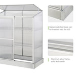 3 Tier Greenhouse Garden Cold Frame Plant Flower Growth 129.5L x 58W x 140H cm - Greenhouse from Outsunny