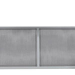 Outsunny Metal Swing Chair Garden Hammock 3 Seater Patio Bench with Canopy, Grey by Outsunny
