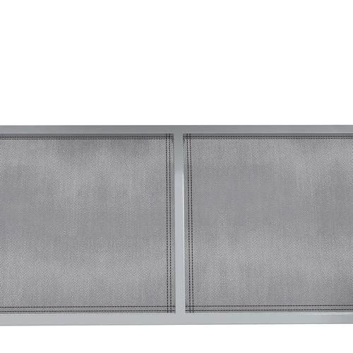 Outsunny Metal Swing Chair Garden Hammock 3 Seater Patio Bench with Canopy, Grey by Outsunny