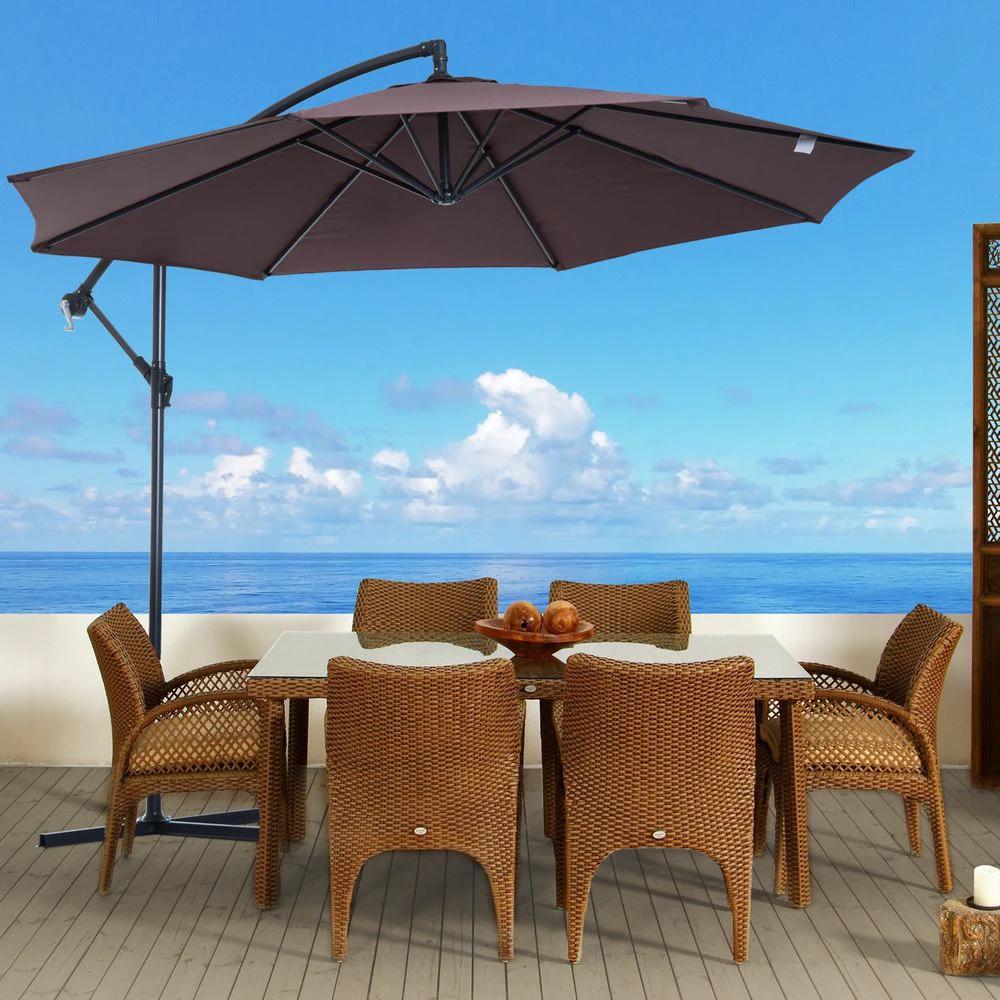 3m Garden Parasol Sun Shade Umbrella by Outsunny