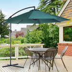Outsunny 3m Garden Parasol Sun Shade Umbrella - Uncategorized Parasol