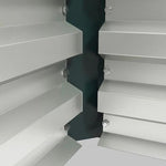 Outsunny Outdoor Planter Box, Steel Raised Garden Bed, Set of 2, Green by Outsunny