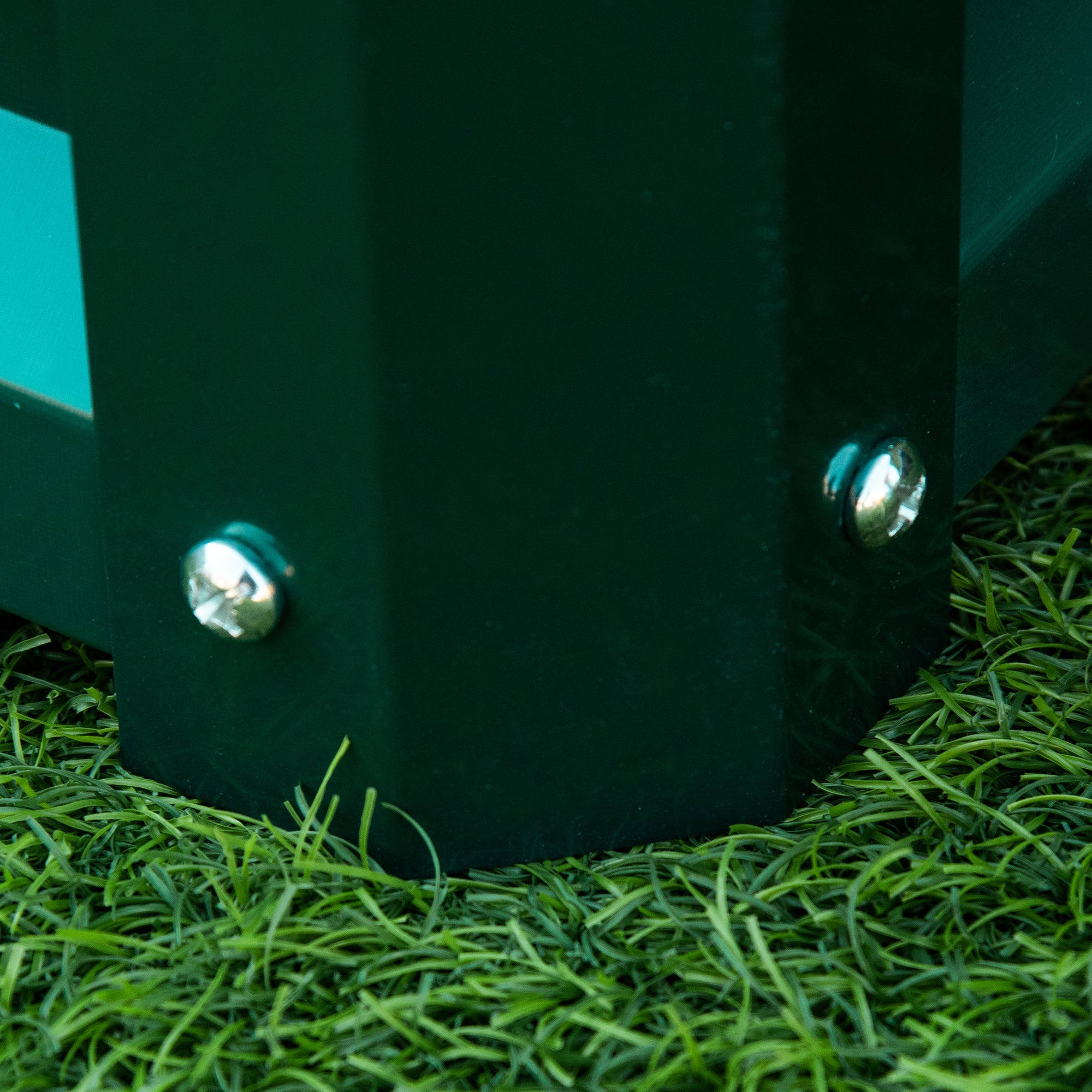 Raised Garden Bed Steel Planter Growing Box for Vegetables Flowers Green - Home Symphony