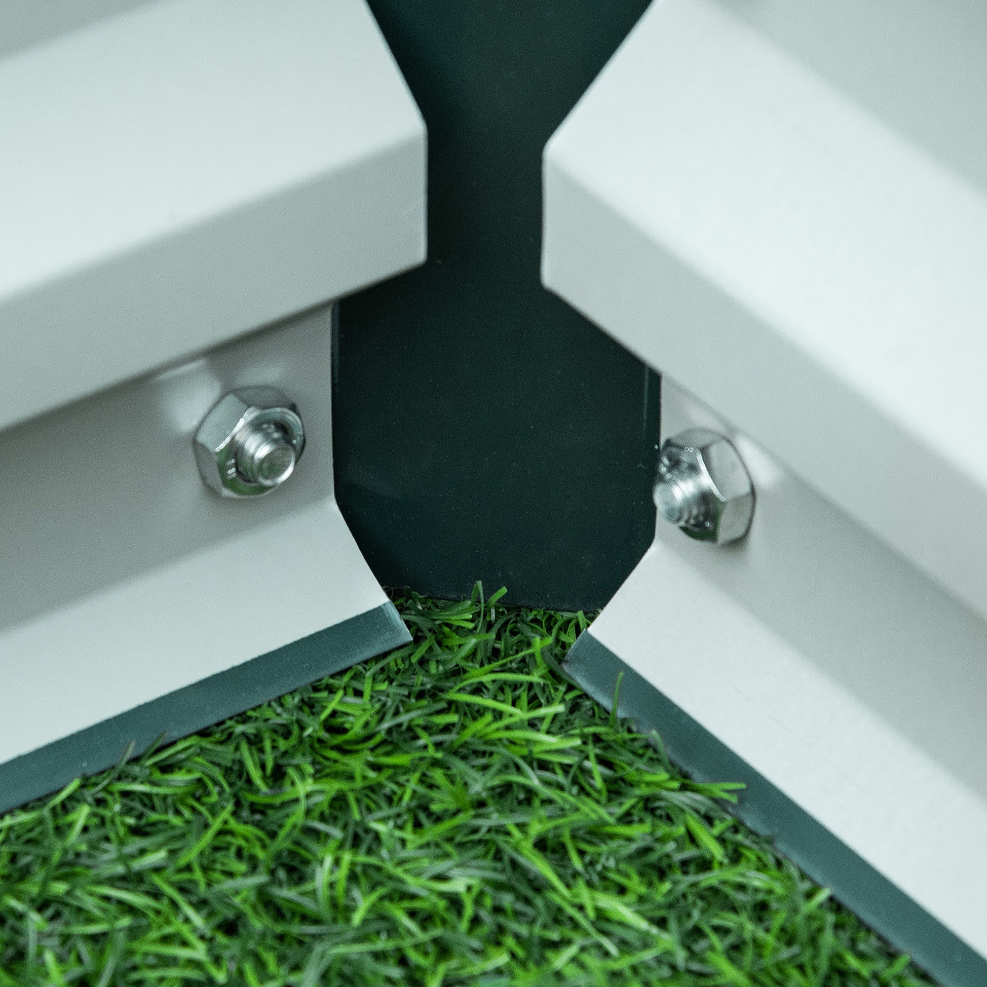 Raised Garden Bed Steel Planter Growing Box for Vegetables Flowers Green - Home Symphony