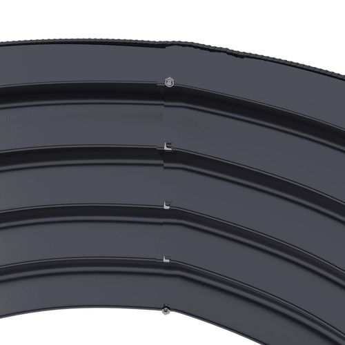 Outsunny Set of 2 Raised Garden Bed Metal Planter Box with Safety Edging, Grey - Raised Beds from Outsunny