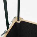 Outsunny Outsunny Wooden Raised Planter, Garden Bed with Greenhouse Cover and Bed Liner - Raised Beds