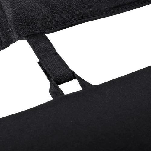 Outsunny Outsunny Garden Sun Lounger Chair Cushion Reclining Relaxer Indoor Outdoor Black - Sun Lounger