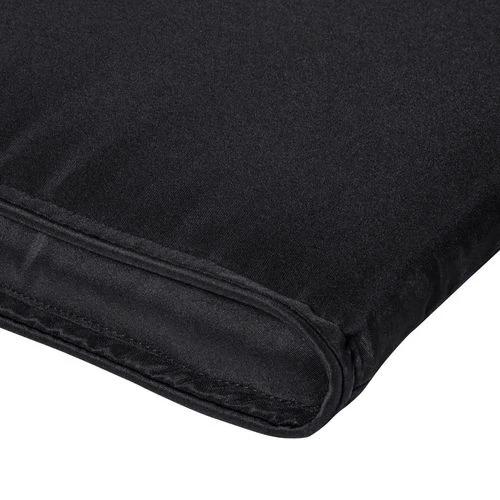 Outsunny Outsunny Garden Sun Lounger Chair Cushion Reclining Relaxer Indoor Outdoor Black - Sun Lounger