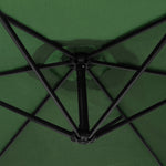 Green Cantilever Parasol 3m Crank Patio - Monster Shop - Home Symphony