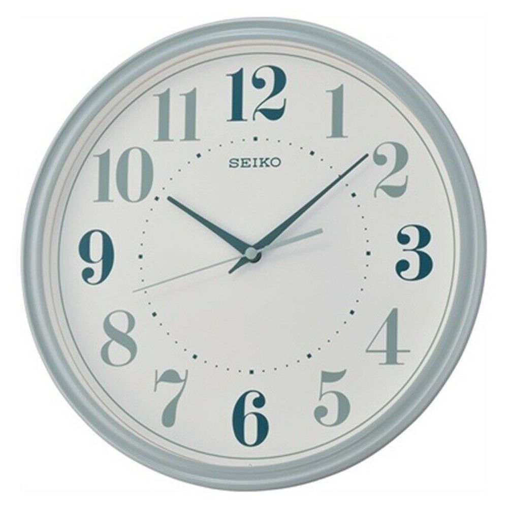 Seiko Decorator Wall Clock Matt Grey QXA740N - Clock from Seiko
