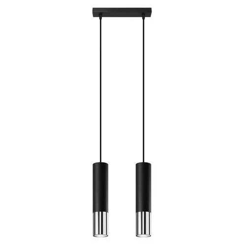 Pendant lamp steel Loopez modern Design GU10 by Sollux Lighting