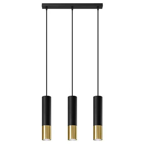 Sollux Lighting Pendant lamp steel Loopez modern Design GU10 - Pendant Lights