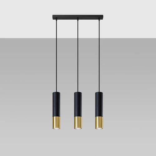 Pendant lamp steel Loopez modern Design GU10 by Sollux Lighting