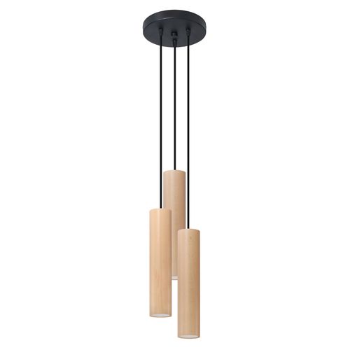 Pendant lamp wood Lino Scandinavian Design GU10 - Home Symphony