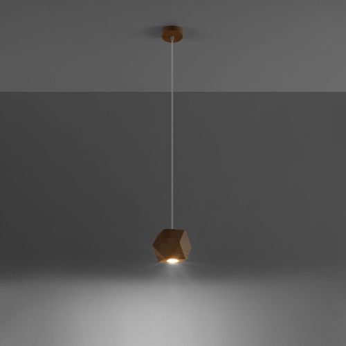 Pendant lamp wood Woody Scandinavian Design GU10 - Home Symphony
