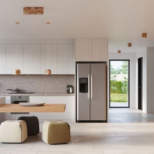 Pendant lamp wood Woody Scandinavian Design GU10 - Home Symphony