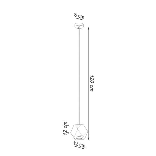 Pendant lamp wood Woody Scandinavian Design GU10 - Home Symphony