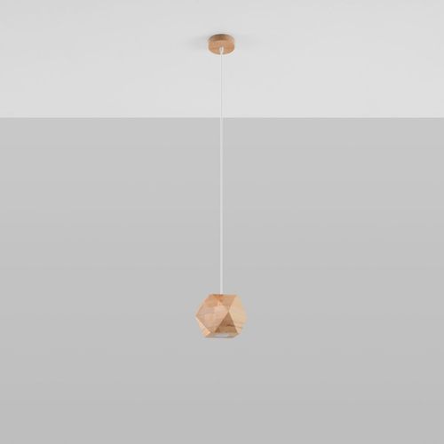 Pendant lamp wood Woody Scandinavian Design GU10 - Home Symphony
